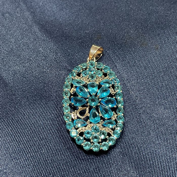 Pendente prata 925 medida de 5 cm