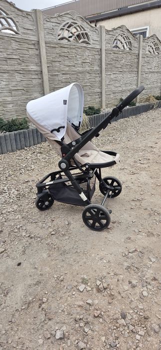 Wózek spacerowy kinderkraft,  siedzisko tyłem, przód