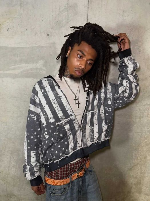 2 sided Zip-Hoodie America Двухсторонняя зипка америка S, M, L, XL