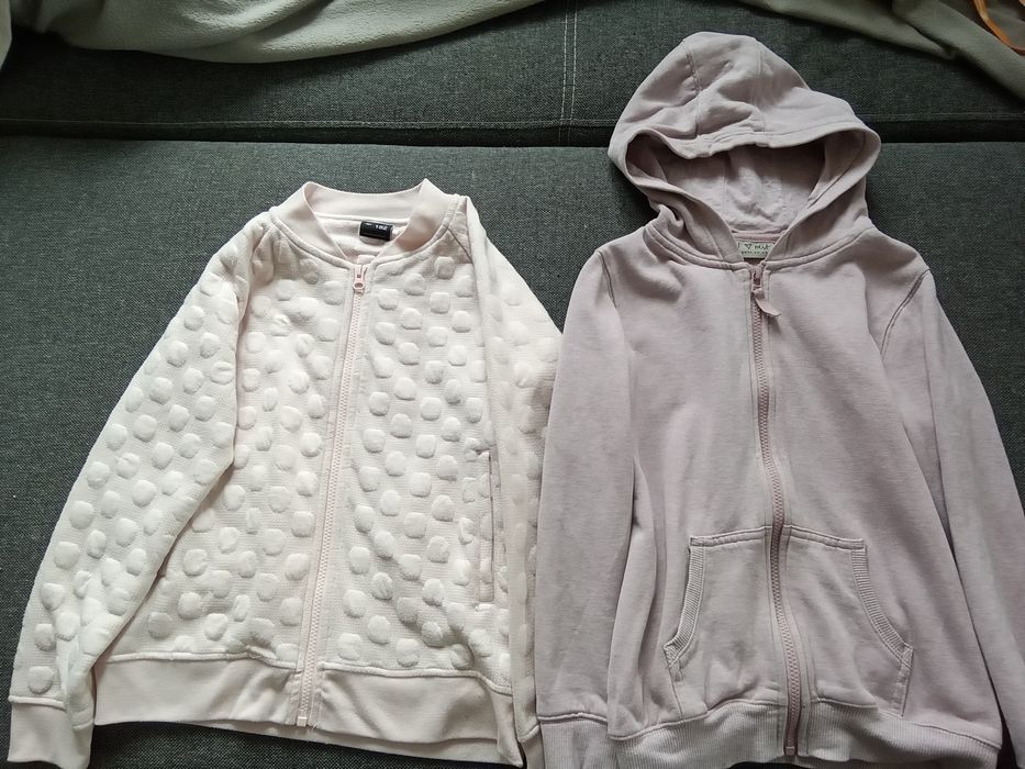 2 pak. Bluzy rozpinane. 4f i Next. 146-152 cm. Wysyłka.