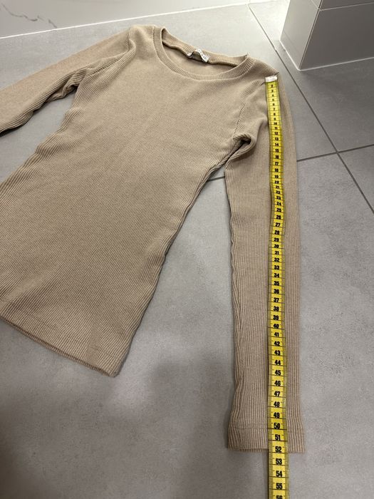 Bluzka z dkugim rękawem XXS beżowa pakuten