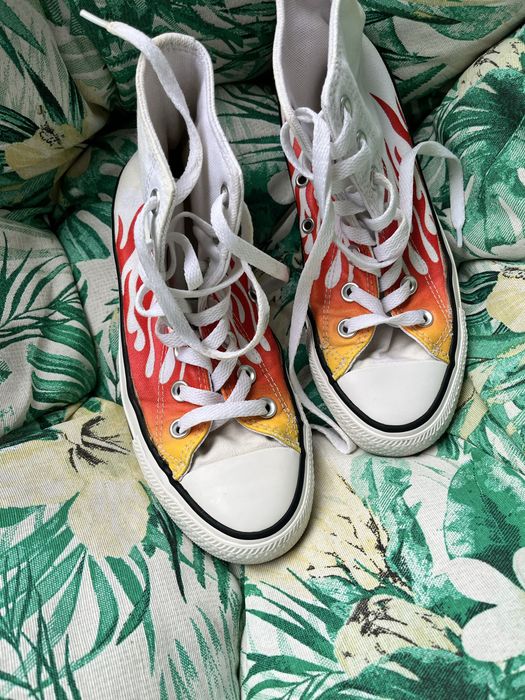 Converse flames trampki