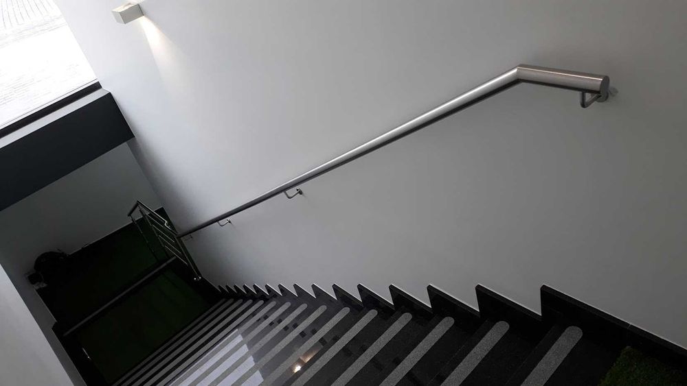 Corrimão em aço inox