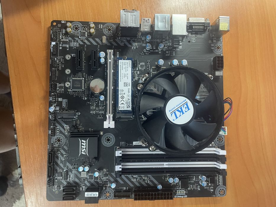 плата MSI B250M BAZOOKA PLUS+pentium G4400+m-sata 128 gb socket: 1151