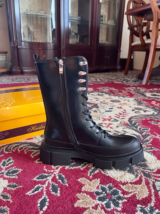 41 Sklep Nowe botki damskie biker workery trapery AX2106-1e