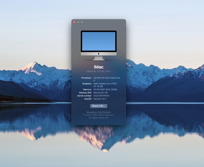 iMac 27” 5k 2020 - Unico dono