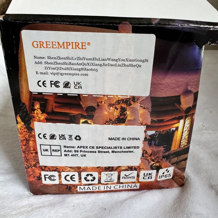 Projektor śnieżynek