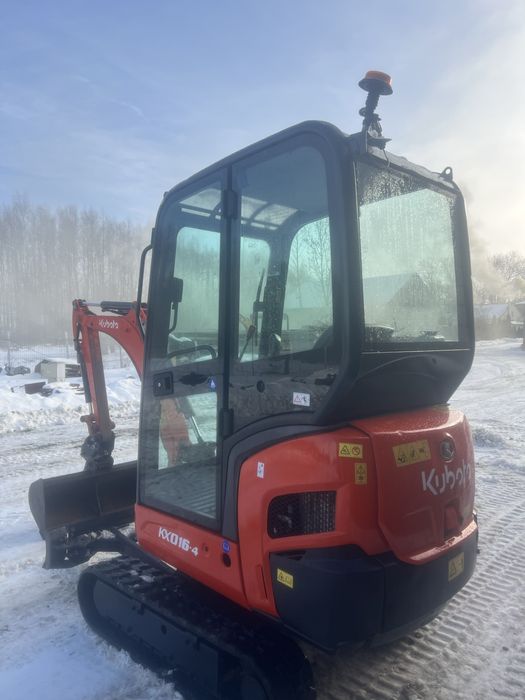 Minikoparka koparka  kubota kx016 1.7T Bobcat yanmar jcb caterpillar