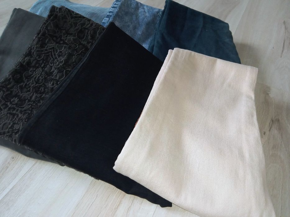 Spodnie jasne damskie H&M  S/36 + reszta par gratis