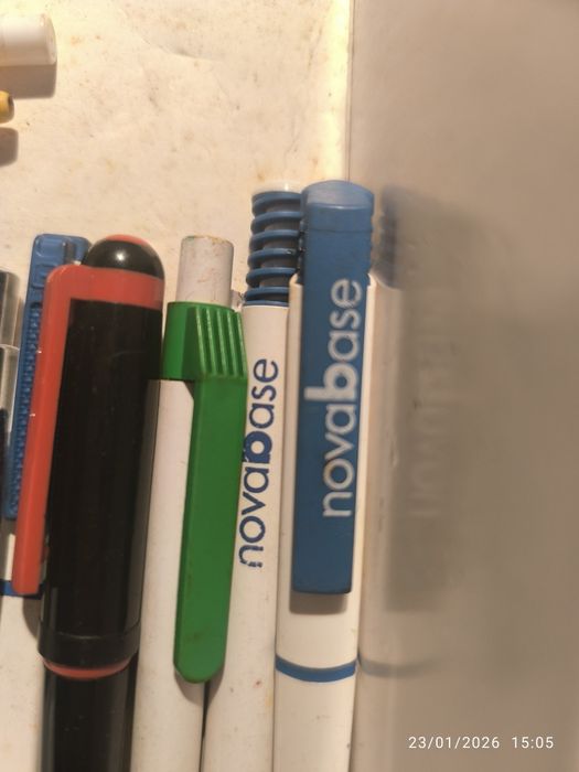 Canetas publicitárias colecionadores