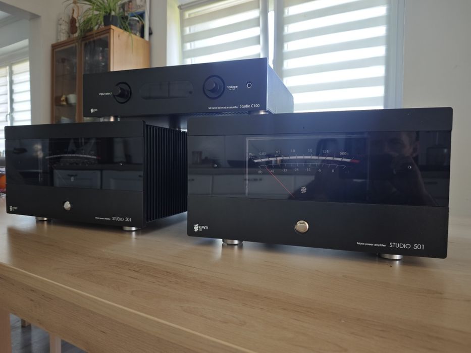 Eam Lab Studio 501  limited edition i przedwzmacniacz C 100