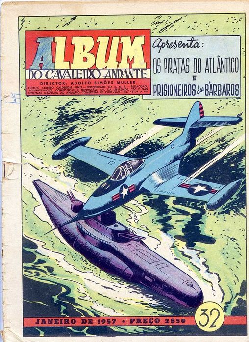 Banda Desenhada Vintage - Álbum do Cavaleiro Andante #32