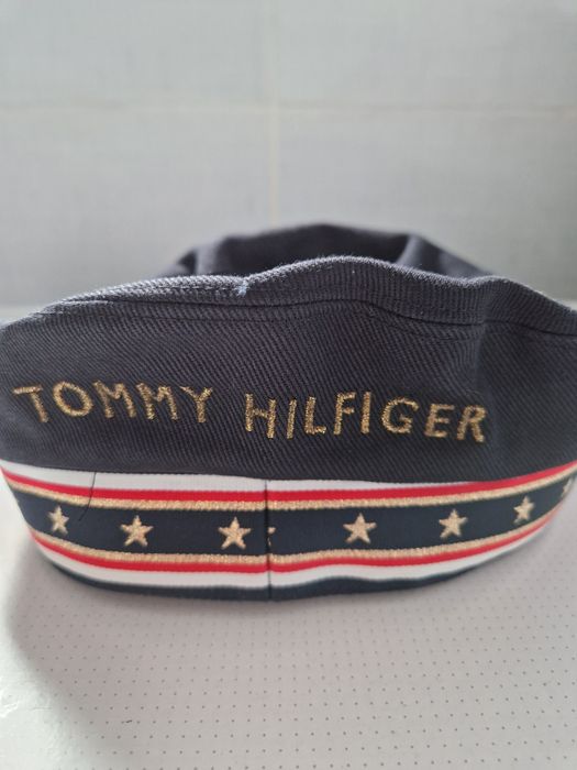 Kaszkiet czapka Tommy Hilfiger granat