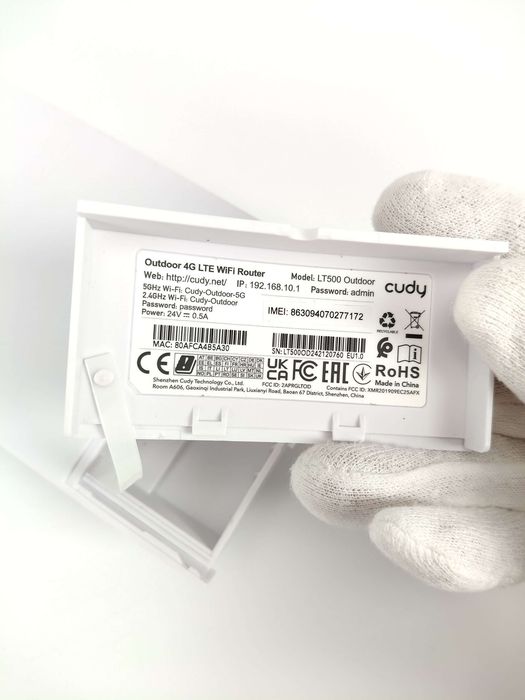 Cudy LT500 Outdoor 4G LTE Cat 4 AC1200 Wi-Fi Zewnętrzny Router