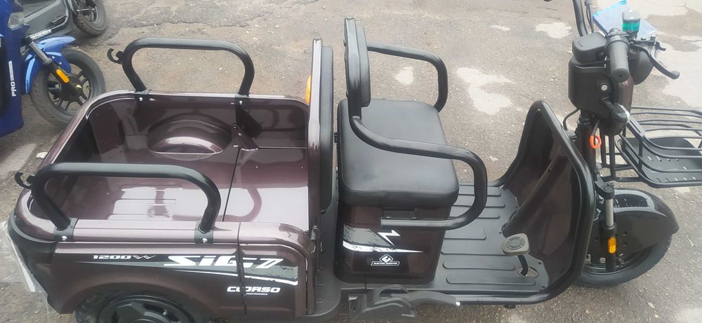 Электротрайк Corso Sig7, 1200W\72V\23Ah