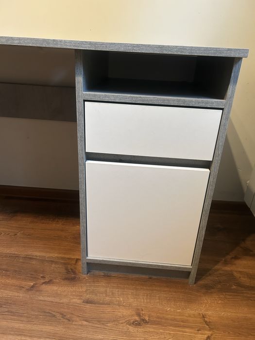 Biurko Jysk BILLUND 54x120 biały/szary