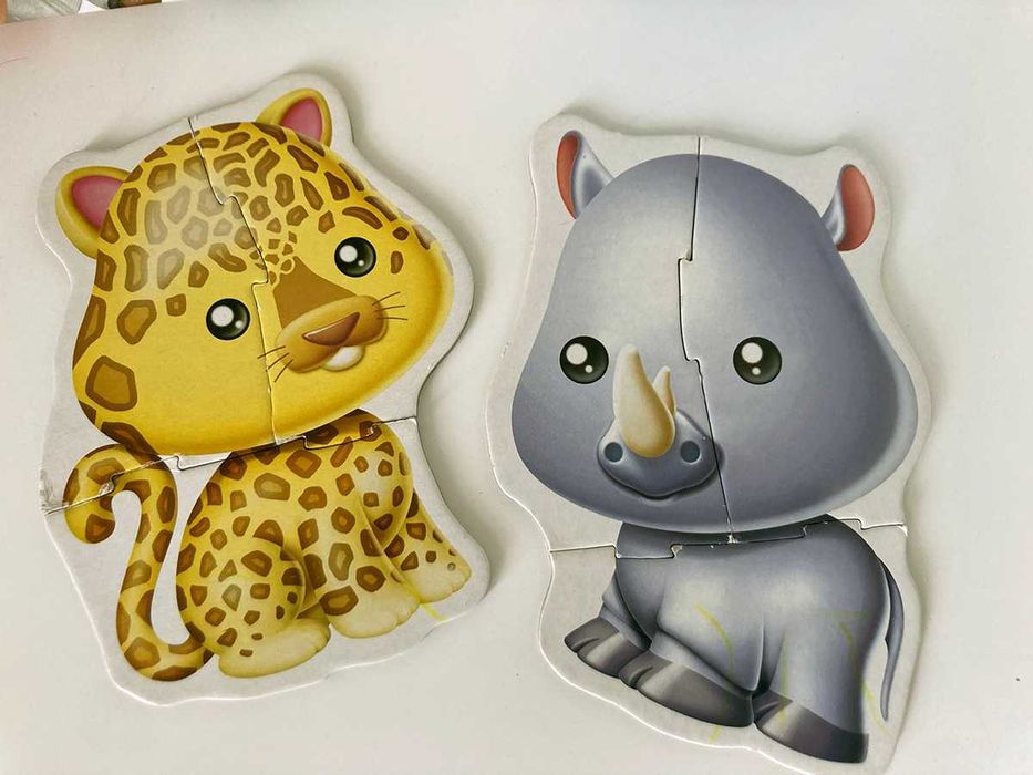 Baby Puzzles Animais Selvagens EDUCA