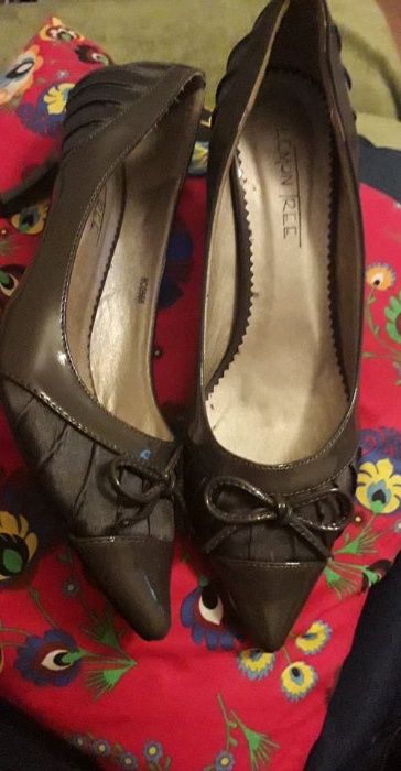 Buty, czółenka, 41, szpilki, wesele,czekoladowe komunia