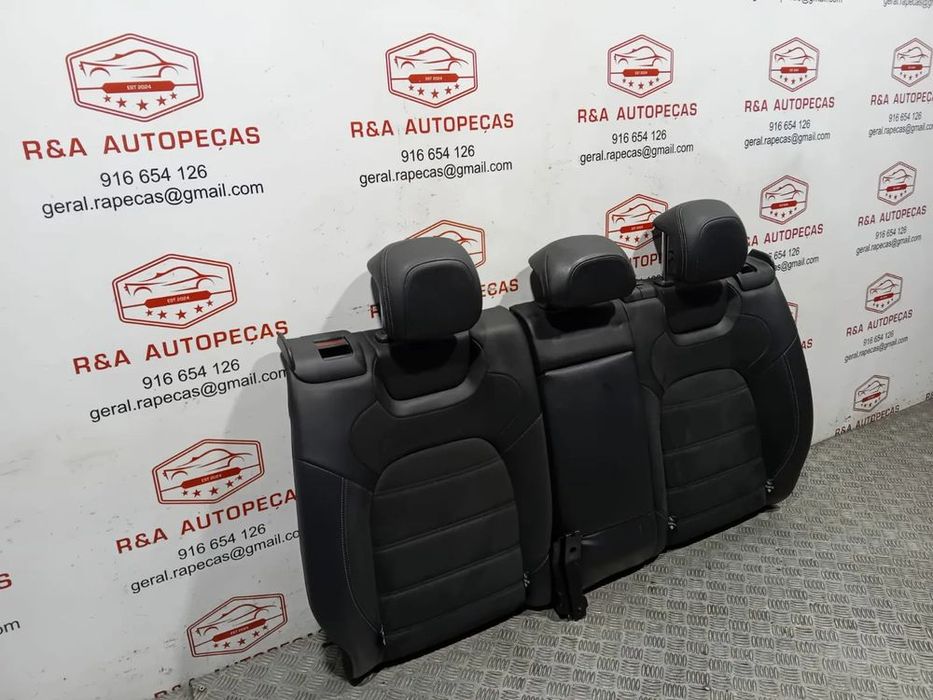 Conjunto de Bancos Citroën Ds5 Elétricos Pele e Alcântara Original