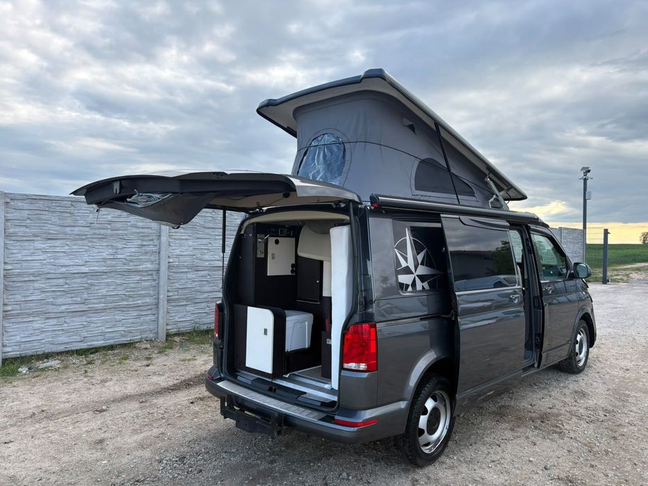 Volkswagen Transporter T6.1 * KAMPER * WESTFALIA, CALIFORNIA * Otwierany Dach  * 2.0 BiTDI 200KM * 4 MOTION * DSG Automat * 56.000km ! * LONG L2
