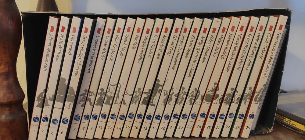 Wielcy kompozytorzy,  biblioteka gazety wyborcze, zestaw płyt