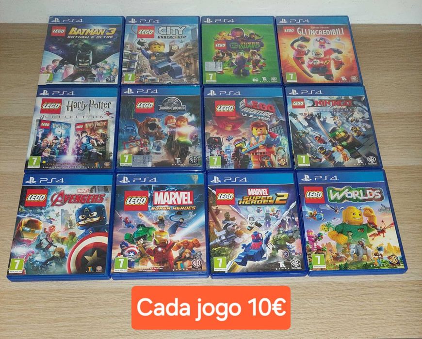 (Ps4) Jogos da Lego