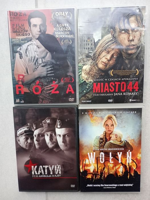 Polskie kino o 2 wojnie światowej - 4 DVD
