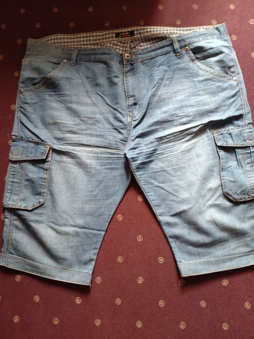 Spodenki szorty letni jeans rozm 5 xl