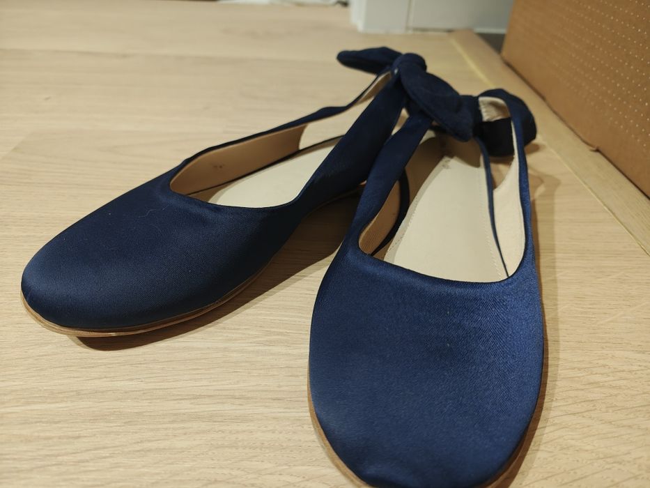 Buty granatowe Zara rozm 36