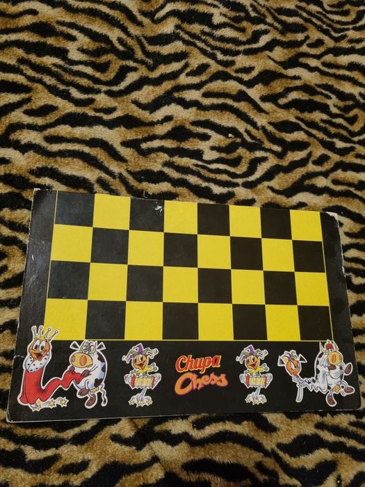 Tabuleiro antigo de Damas Chupa Chess