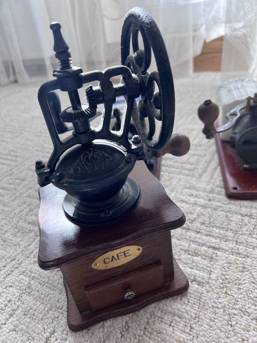 Ręczny młynek do kawy zestaw 3 sztuk