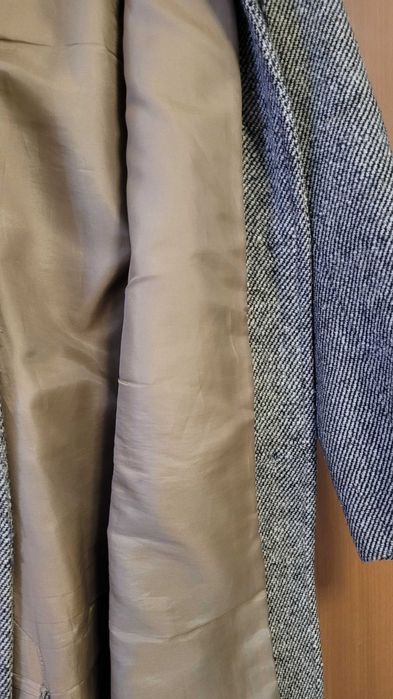 Płaszcz damski kratka "s" , stan bdb