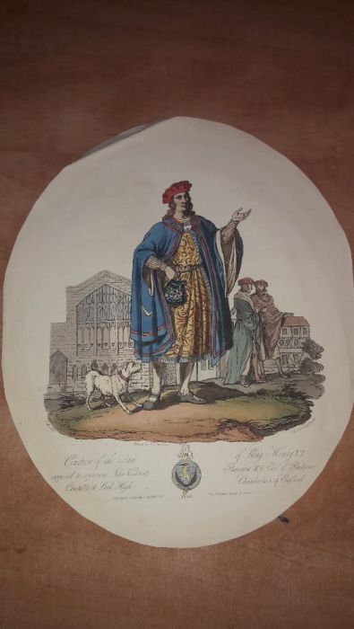 Stara grafika król Henryk VI z 1812 r.