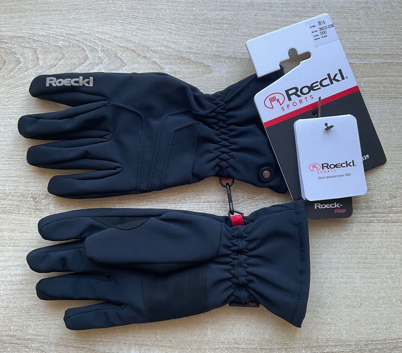 Перчатки Roeckl sport Kuka black. Новые.