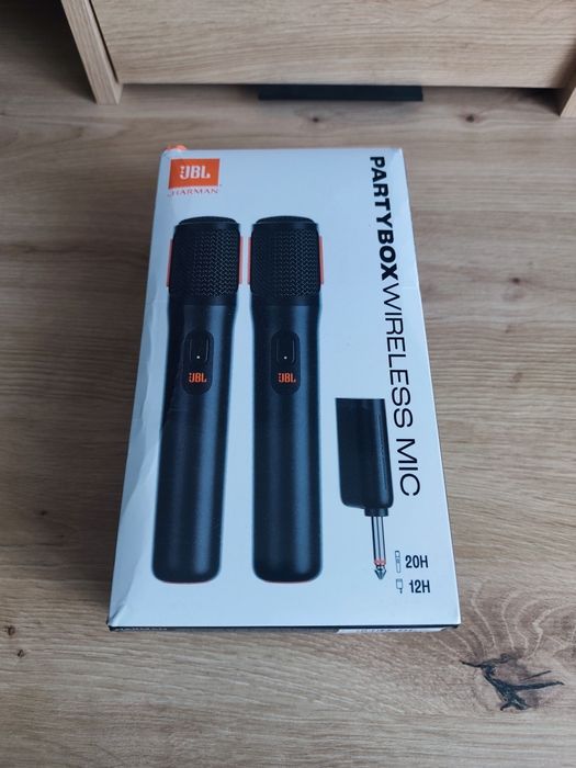 JBL PartyBox mikrofony