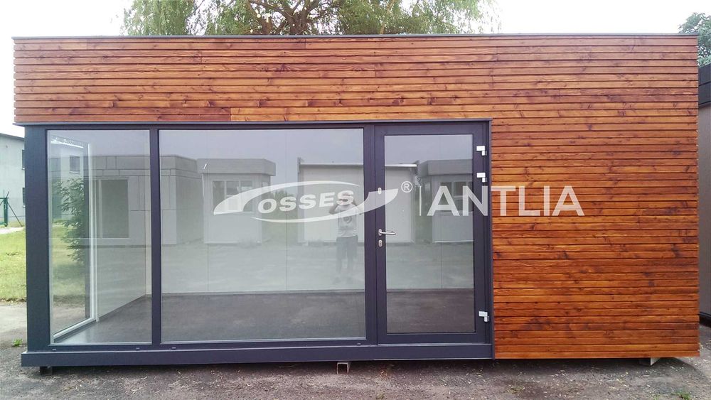 Pawilon kontenerowy Antlia - pawilony handlowe Osses | DREWNO