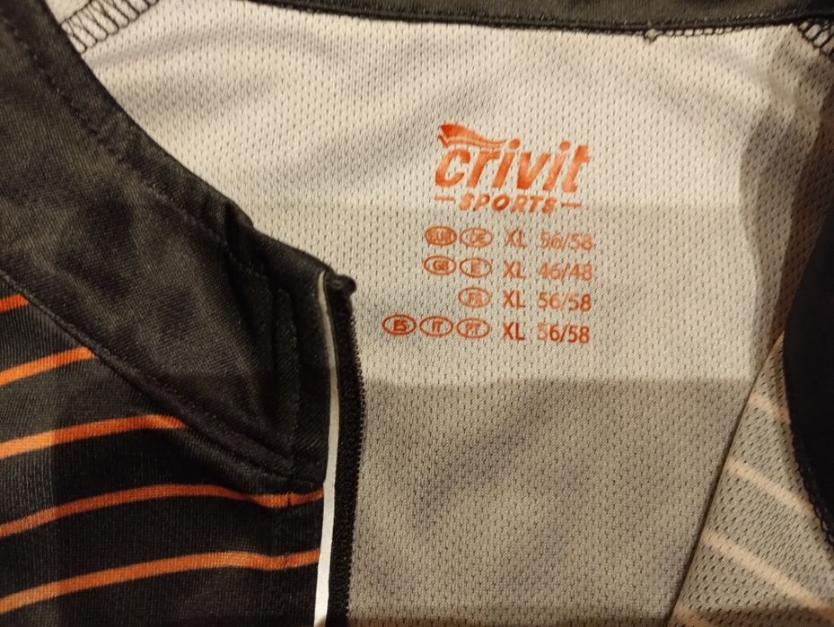 Bluza ikolarska Crivit  Sports długi rękaw