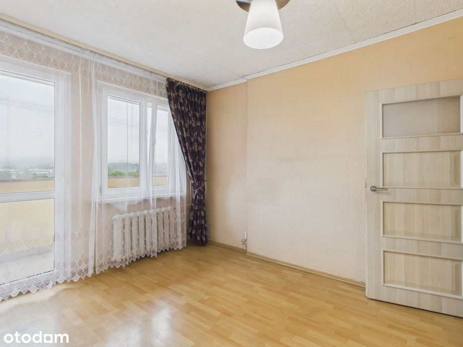 Z widokiem na Beskidy i dużym balkonem