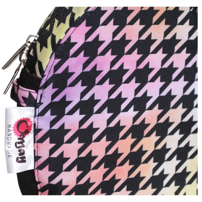 Elegancki organizer OBAG MOON LIGHT pepitka tęczowa wkład OMAY