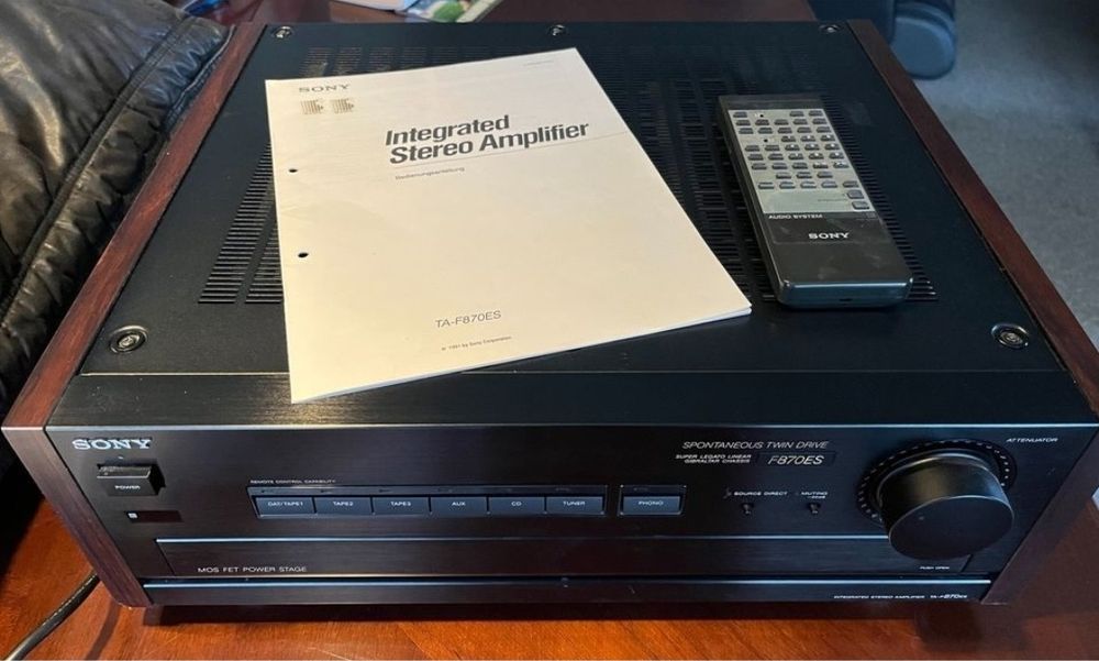 Sony TA F870ES pilot