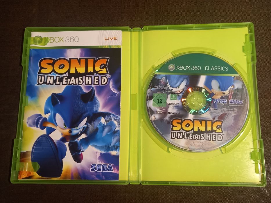 Gra Sonic Unleashed na konsolę xbox 360
