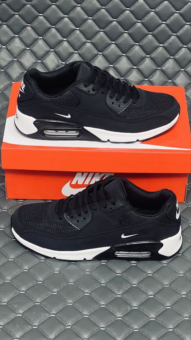 Мужские кроссовки Найк 90 Nike Air Max 90 premium nubuk