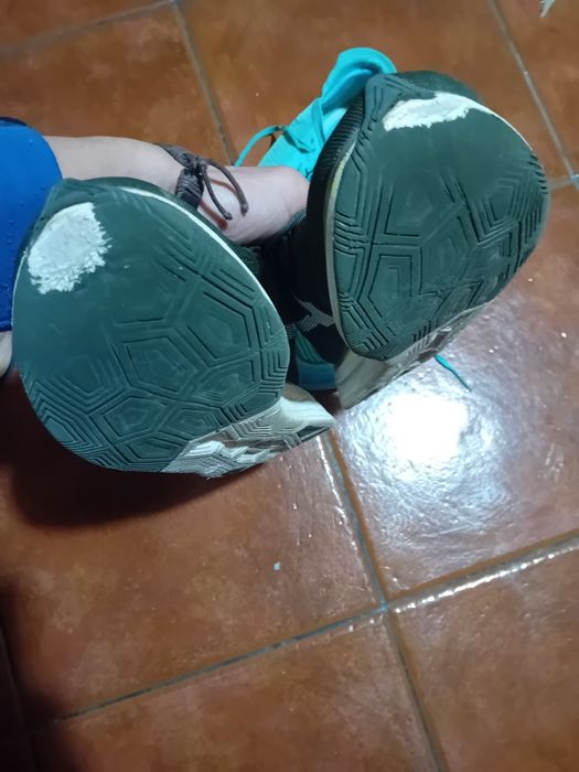 Tenis nike com bastante desgaste nr:41