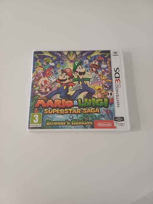 Mario & Luigi Superstar Saga + Bowser's Minions Nintendo 3DS oryginaln