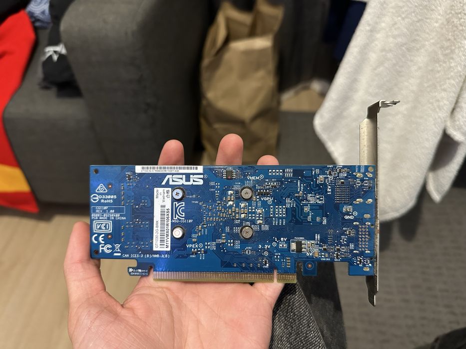 Placa Gráfica ASUS NVIDIA GeForce GT 1030 2GB GDDR5