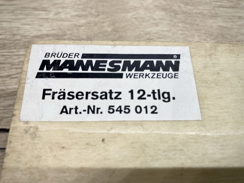 Profesjonalne frezy do drewna Brudër Mannesmann Werkzeuge 8mm.