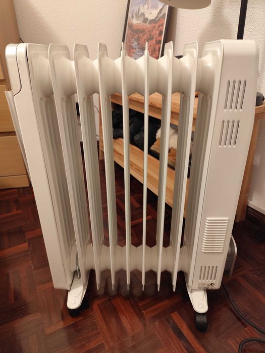 Aquecedor a oleo ventilado - robusto e eficiente