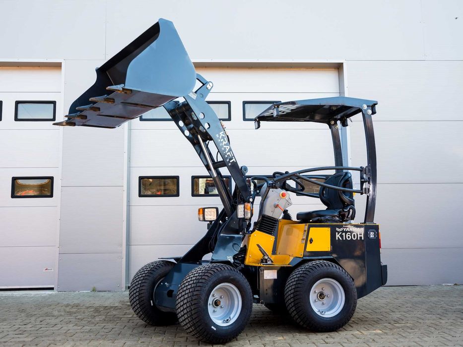 Ładowarka kołowa KRAFT K160H Yanmar Transport cała PL Gwarancja Części