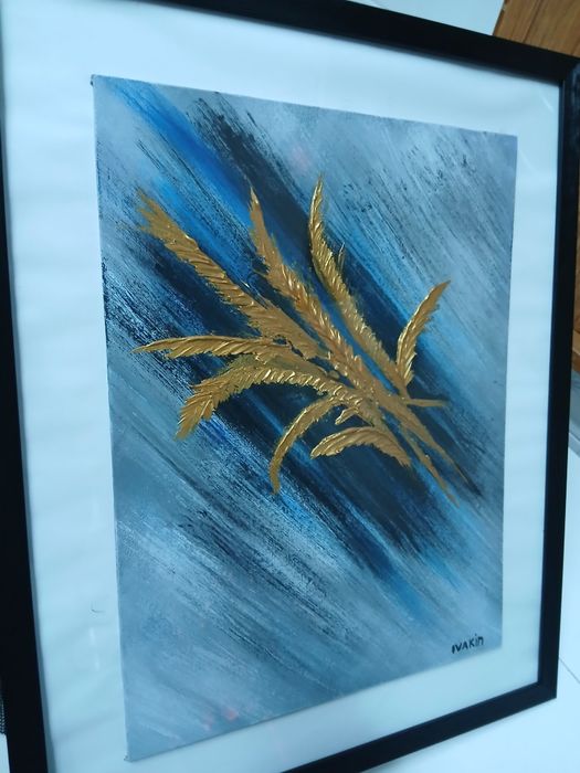 Quadro Espigas de Ouro