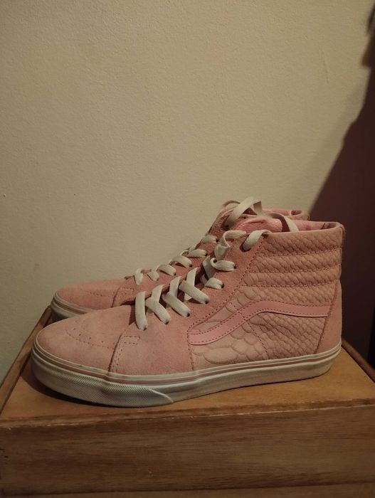 Tênis vans rosa modelo raro